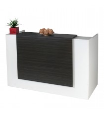 Excel Reception Counter - Blackened Linewood 1500