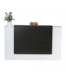 Excel Reception Counter - Blackened Linewood 1800