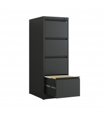 Max Metal Filing Cabinet 4 Drawers - 4 Colours