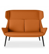 Aquila Two Seater High Back Lounge - 8 Base Options