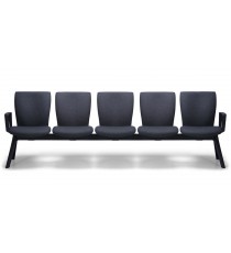 Linear Upholstered 5 Beam Seating