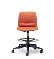 Unica Upholstered Drafting Chair  
