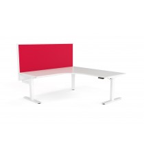 AGILE+ Triple Motors Electric Corner Workstation 90 deg - 2 Sizes