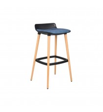Aurora Timber Stool With Seat Pad