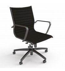 Metro Boardroom Meeting Chair - Black