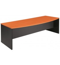 Bow Front Desk 2100 - In 4 Colours