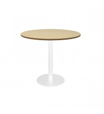 Round Flat Disc Base Meeting Table 900 BW