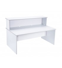 Straight Front Reception Desk Plus Hob