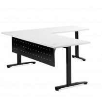 Cee L-Shape Corner Workstation - Check Stock