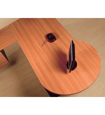 P - End Executive Desk 2100 - 5 Colours