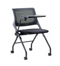 Zax Cross Training Chair with Tablet - Black or Silver Frame