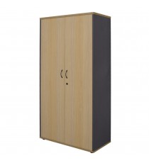 Full Door Cupboard with Lock - Natural OAK