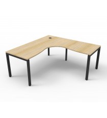 Deluxe Infinity Profile Corner Workstation 1800