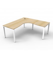 Deluxe Infinity Profile Corner Workstation 1500