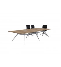 Delta Chrome Boardroom Table 3600 x 1200 - Many Options