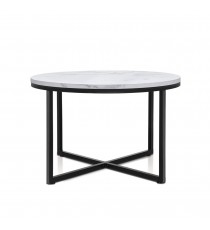 Cross Bar Round Coffee Table 700