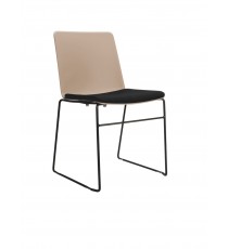 Echo Visitor Chair With Seat Pad - 9 Colours