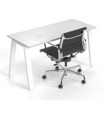 Edge Metal Frame Single Desk 1500 - Many Options