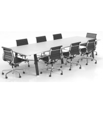 Edge Boardroom Table 6000 x 1500 - Many Sizes