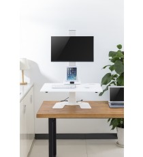 Premium Electric Desk Riser Single Monitor