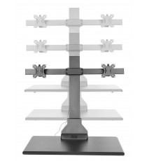 Premium Electric Desk Riser Double Monitor