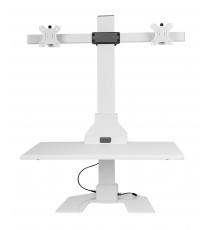 Premium Electric Desk Riser Double Monitor - 2 Colours