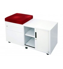GO Mobile Caddy with Tambour Door - 2 Colours