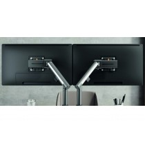Glider Premium Double Monitor Arms