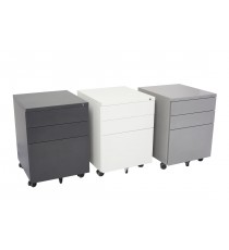 Metal Mobile Pedestal with Lock - 390W