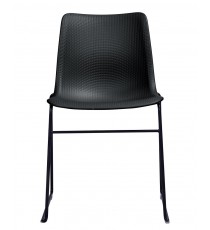 Lumin visitor Chair All Black - Check Stock*