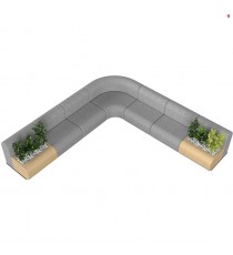 Grove Modular Sofa - Configuration 9