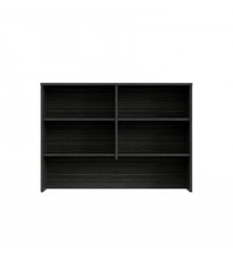 Desk Hutch 1500 - Blackened Linewood 