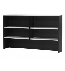 Desk Hutch 1800 WHITE CHARCOAL - with 5 Colours