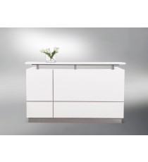 HUGO White 2 Pack Reception Counter 2200