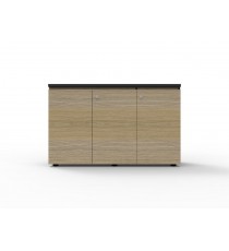 Infinity Swing Door or Hinge Door Credenza 1200 - WHITE or OAK