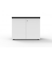 Infinity Swing Door or Hinge Door Credenza 900 - WHITE or OAK