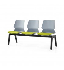 Prism Beam 3 Seater With Seat Pad