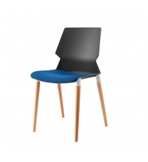 Prism Beech Wood Leg Frame - Seat Pad