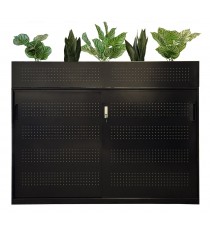 Steelco Aeir Perforated Sliding Door Cupboard  - 1600 Wide