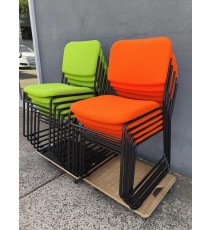 Paddy Visitor Chair Orange - Clearance 