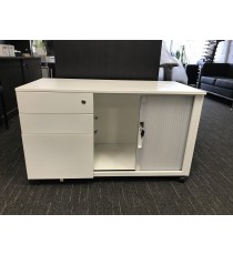 Mobile Caddy with Translucent Tambour Door - Clearance