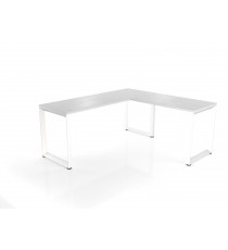 Infinity Anvil Loop Legs Corner L-Shaped Workstation 1500