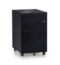Slim Metal Mobile Pedestal with Lock - 300W
