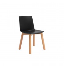Jubel Timber Legs Visitor Chair 