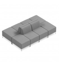 Konnect 8 Seater Center Sofa