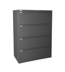 Steelco Premium Lateral Filing Cabinet 4 Drawer 