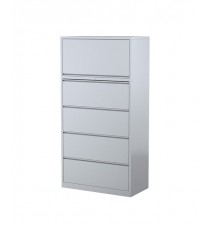 Steelco Premium Lateral 4 Drawer With Flipper Filing Cabinet