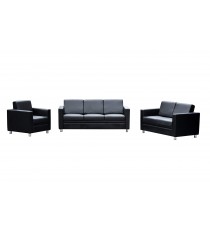 Marcus 3 Seater Leather Lounge