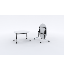Modulus Mobile Flip Table Round 1200