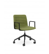 Nikola Swivel Meeting Chair With Arms